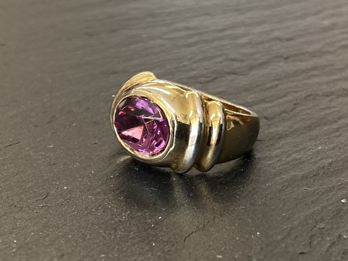 Modeschmuck ring violetter - modeschmuck,