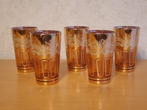 Stück vintage bargläser - vintage,