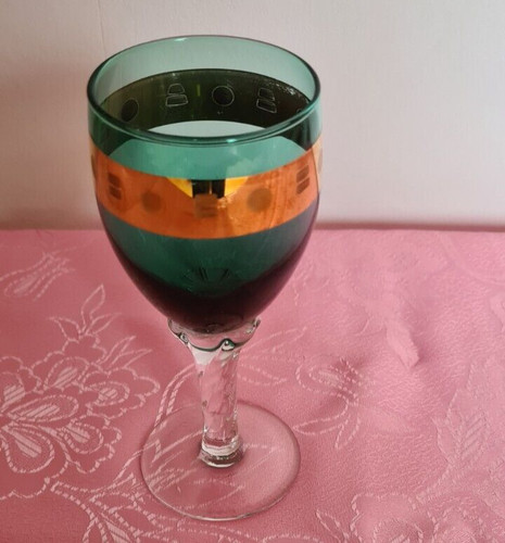 Glas kelch grün - glas,