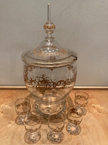 Antikes bowle service - antikes, ca