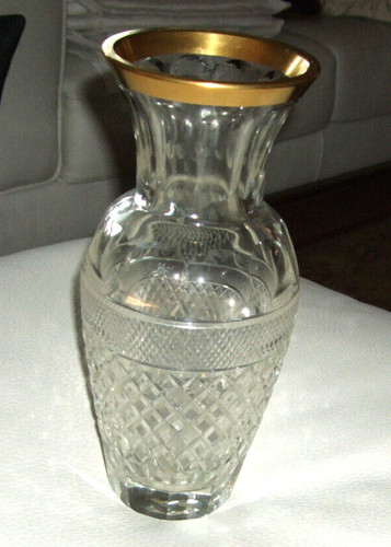Kristallvase mit dick