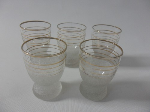 Antik schnapsglas vergoldet - schnapsglas,