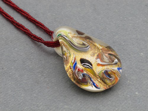 Murano glasanhänger mit - murano,