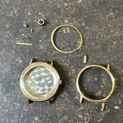 Glashütte gehäuse vergoldet - glashÜtte,