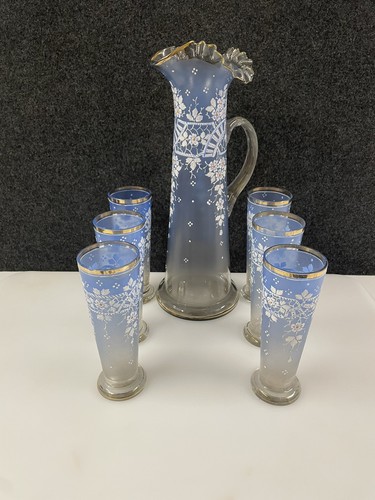 Jugendstil gläser set - gläser-set, mit