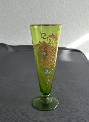 Antikes glas weinglas - ,